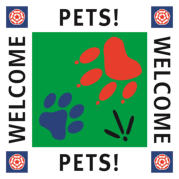 Visit England pets welcome logo